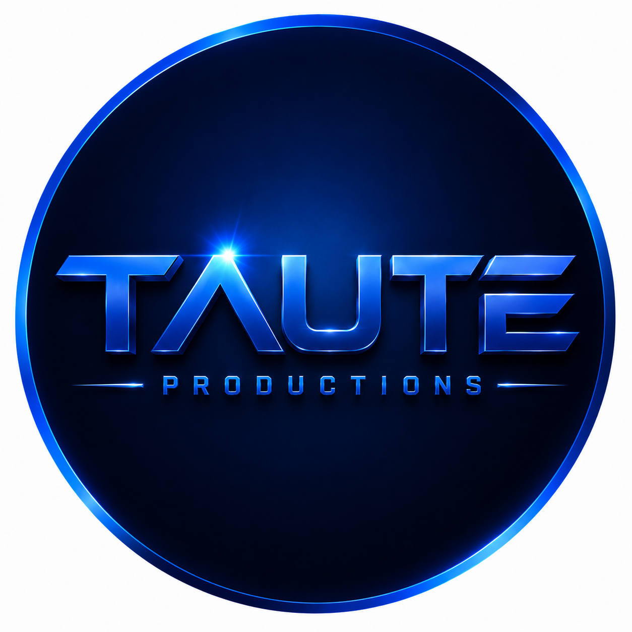 TAUTE PRODUCTIONS circular logo